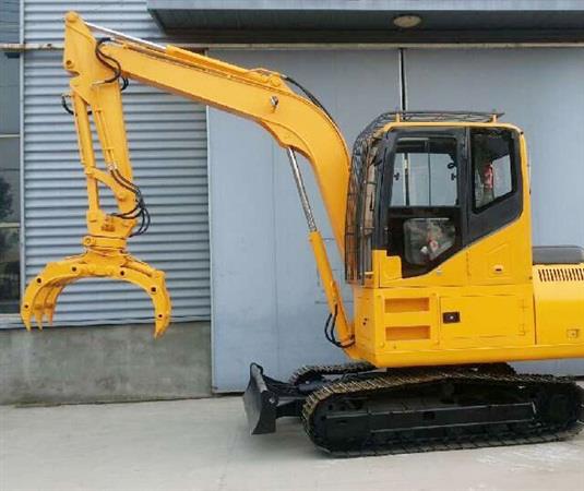 Дробљење хидрауличном кашиком