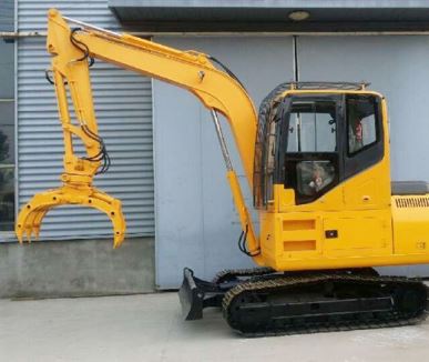 Дробљење хидрауличном кашиком