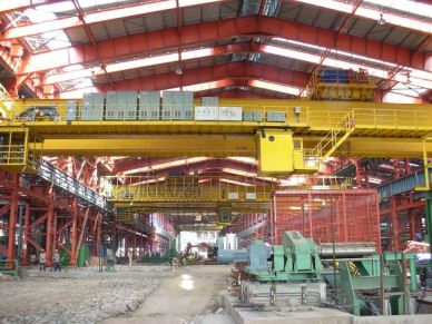 КД Елецтриц 25 Тон Путни дводелни мостни кран